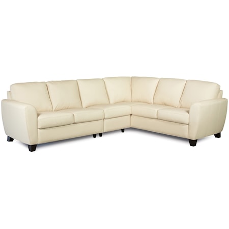 5-Seat Sectional Sofa with RAF Corner Piece